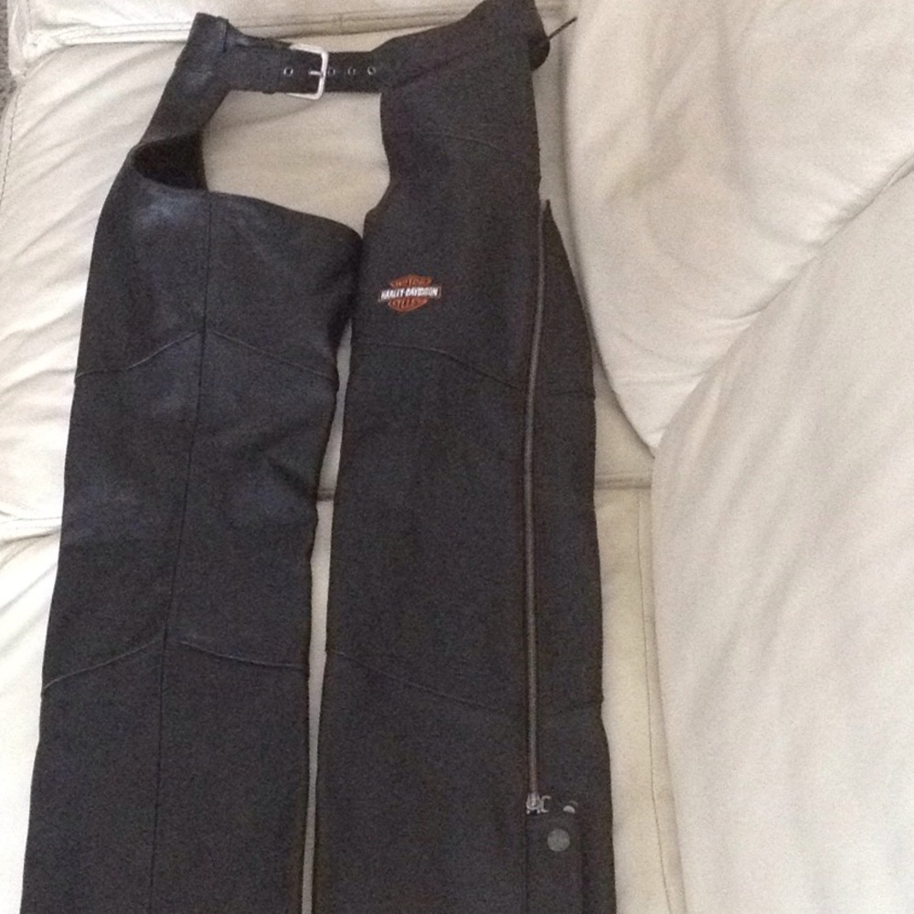Women's Authentic Harley Davidson Leather Chaps